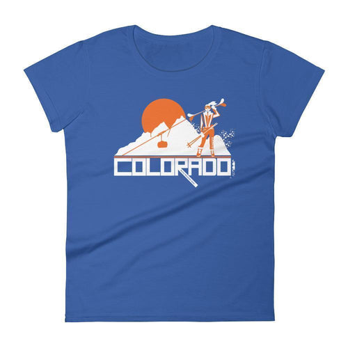 Colorado Apres-Ski Women's Short Sleeve T-Shirt T-Shirt Royal Blue / 2XL designed by JOOLcity