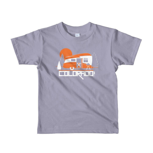Colorado Camper Short Sleeve Toddler T-Shirt T-Shirt Slate / 6yrs designed by JOOLcity
