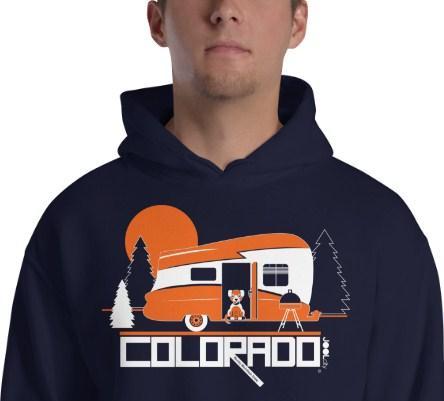 Colorado Camping Pupster Hooded Sweatshirt