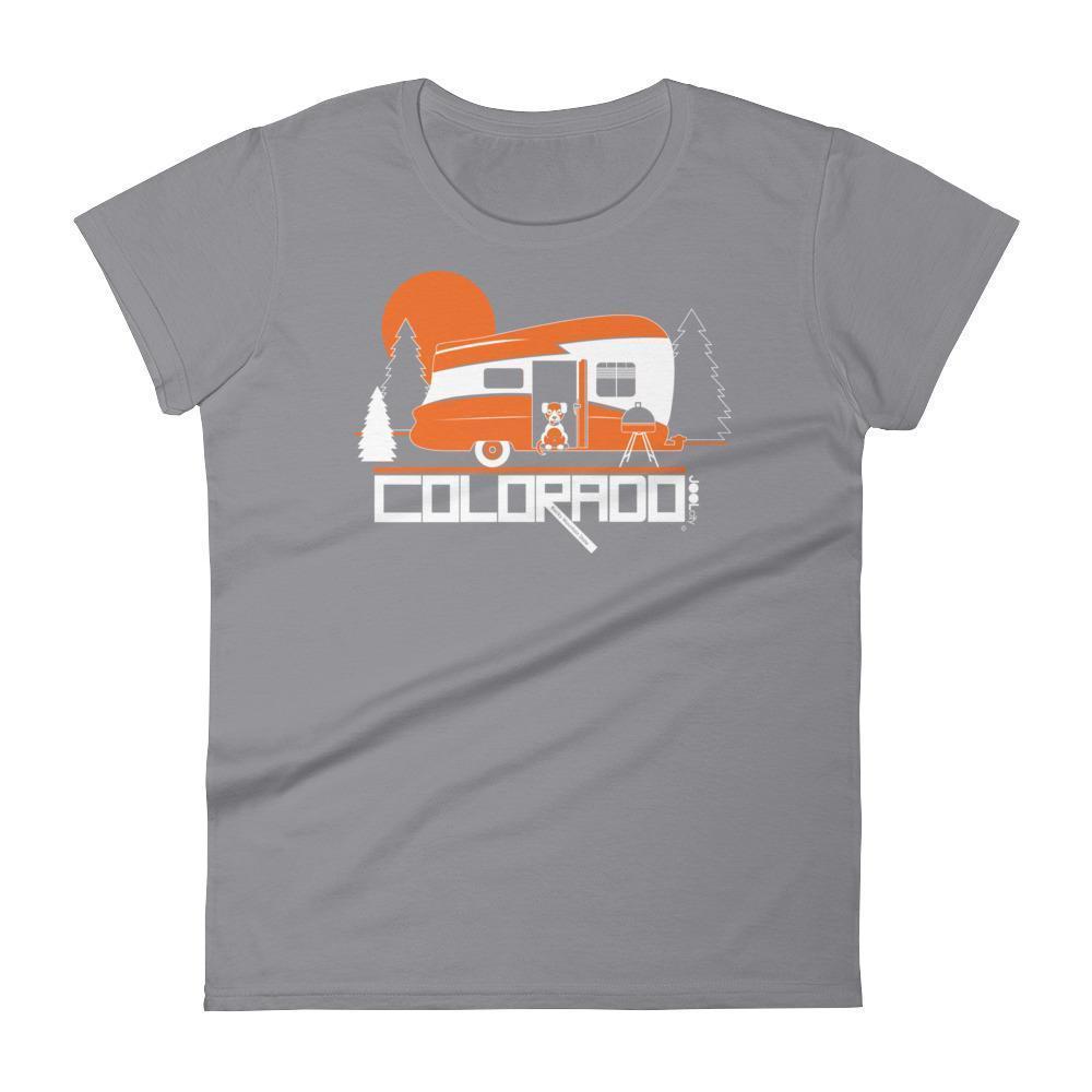 Colorado Camping Pupster Women's Short Sleeve T-Shirt T-Shirt Storm Grey / 2XL designed by JOOLcity