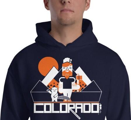 Colorado Lumber Jack Hooded Sweatshirt