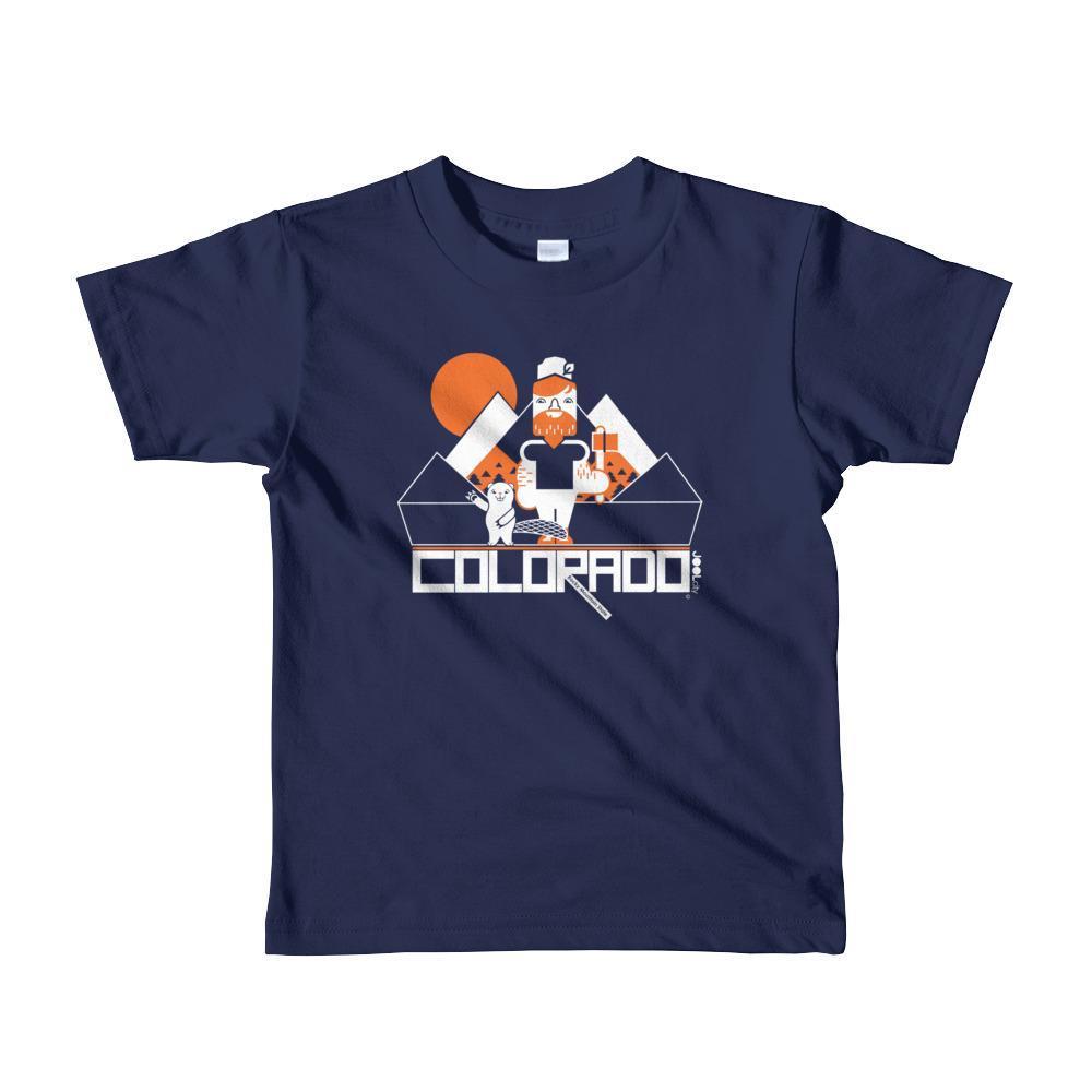 Colorado Lumber Jack Toddler Short-Sleeve T-shirt T-Shirt Navy / 6yrs designed by JOOLcity