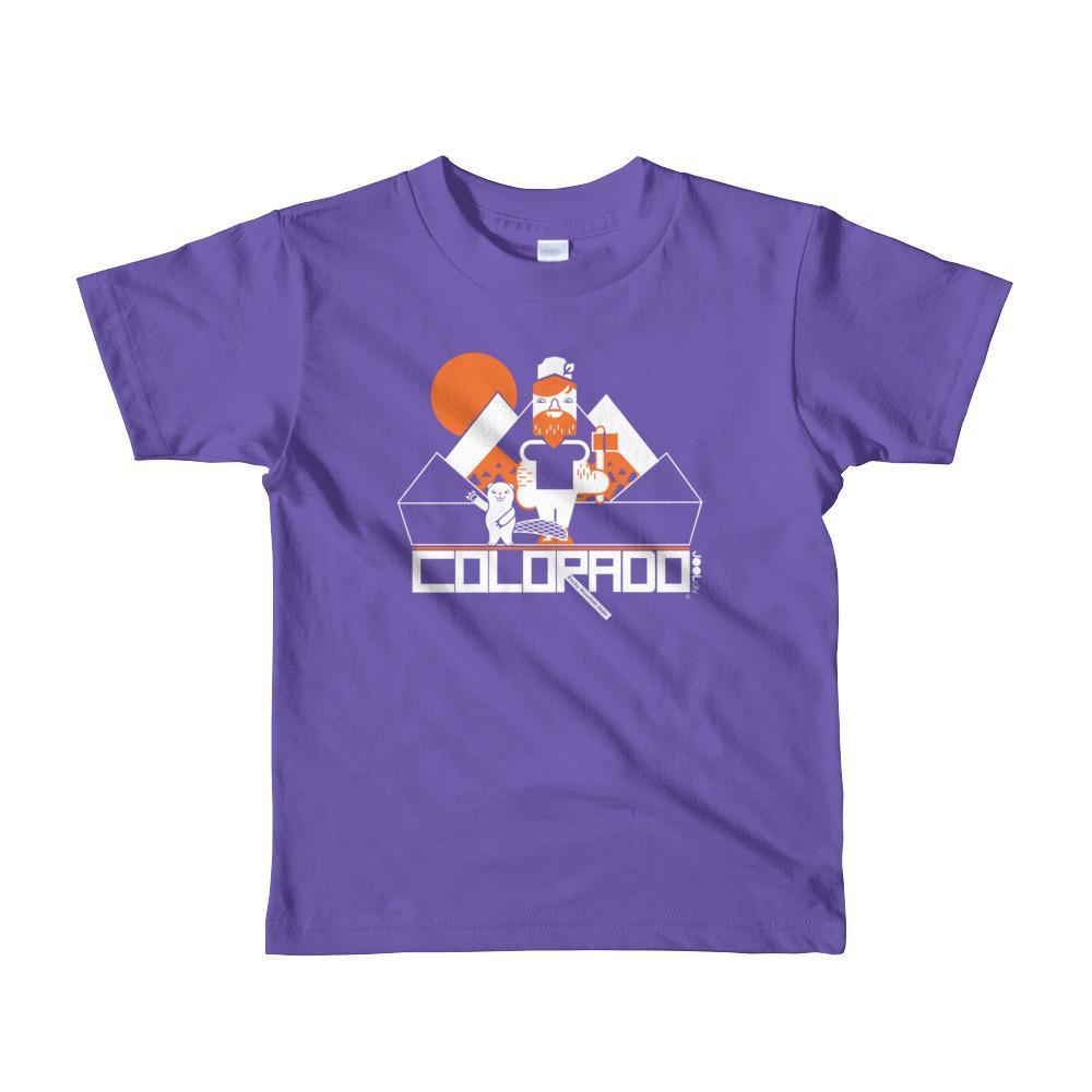 Colorado Lumber Jack Toddler Short-Sleeve T-shirt T-Shirt Purple / 6yrs designed by JOOLcity
