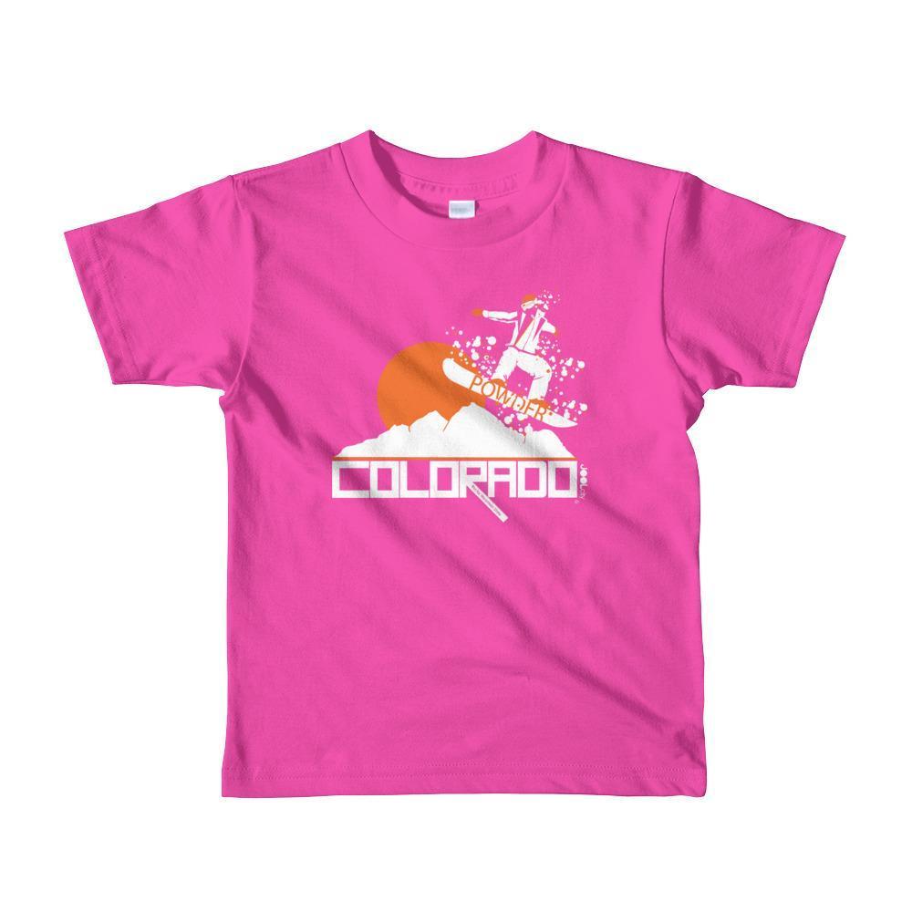 Colorado Shredding Toddler Short-Sleeve T-shirt T-Shirt Fuchsia / 6yrs designed by JOOLcity