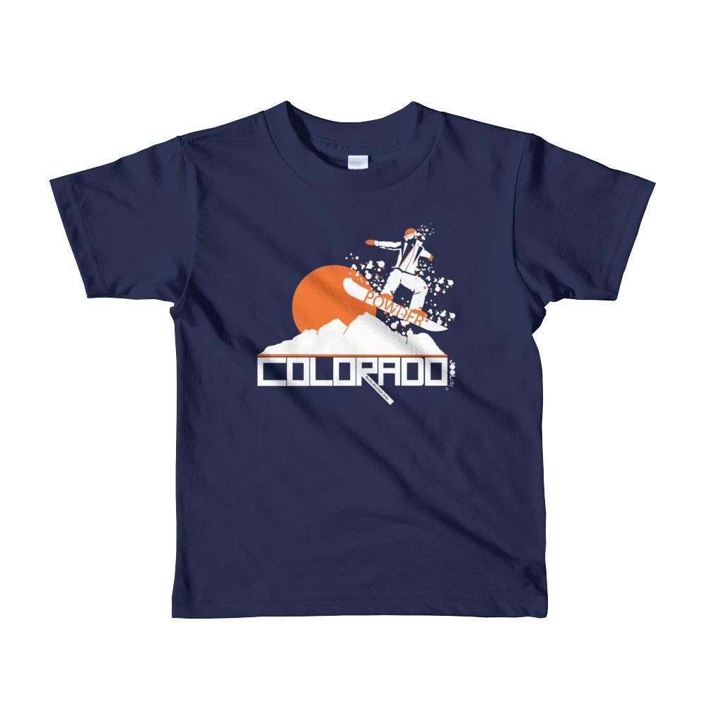 Colorado Shredding Toddler Short-Sleeve T-shirt T-Shirt Navy / 6yrs designed by JOOLcity