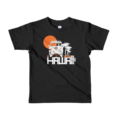 Hawaii Aloha Cruise Short Sleeve Toddler T-shirt T-Shirt Black / 6yrs designed by JOOLcity