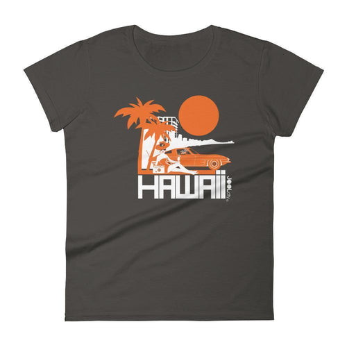 Hawaii  Beach Bombshell  Women's   Short Sleeve T-Shirt T-Shirt Smoke / 2XL designed by JOOLcity