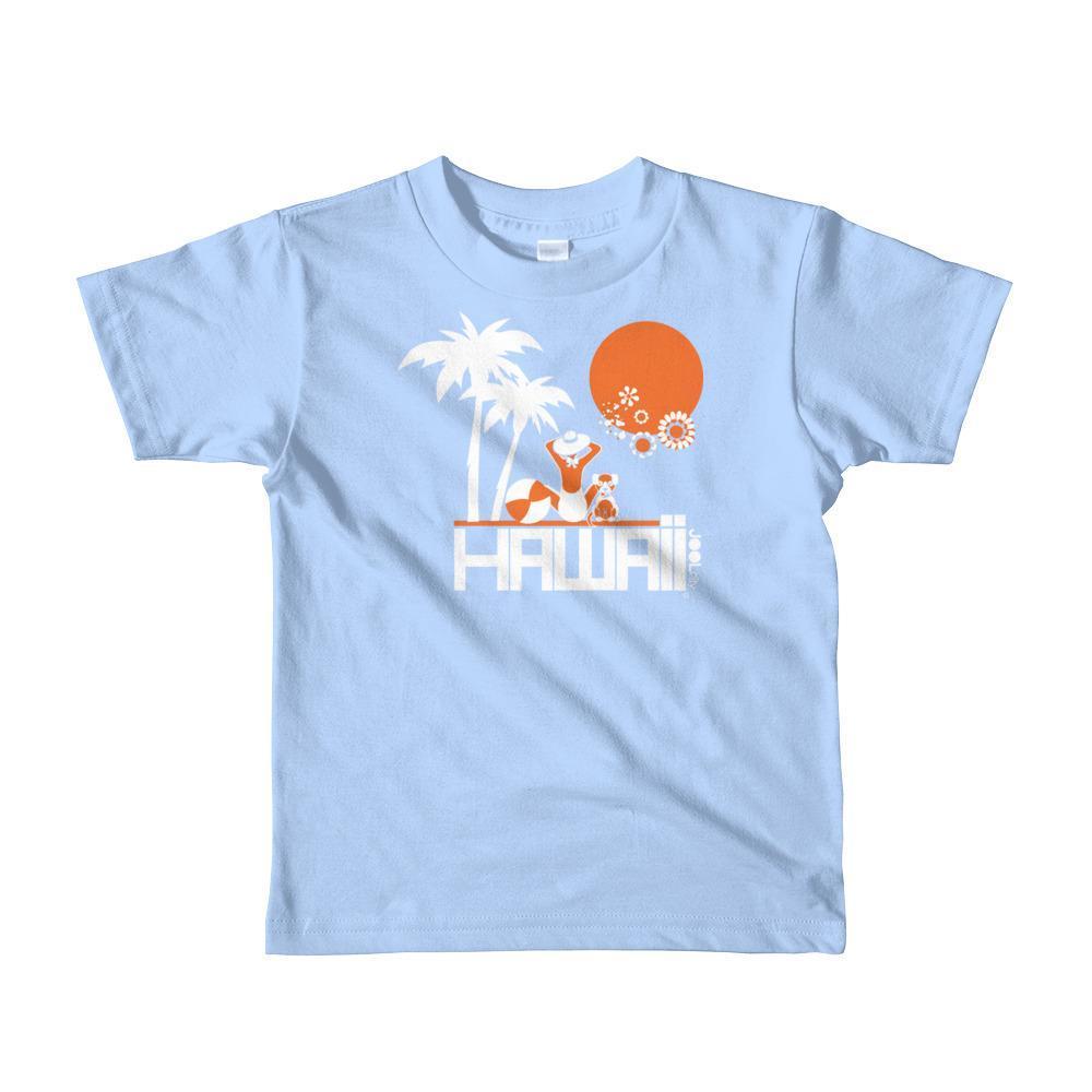 Hawaii  Beach Love  Short Sleeve Toddler T-shirt T-Shirt Baby Blue / 6yrs designed by JOOLcity