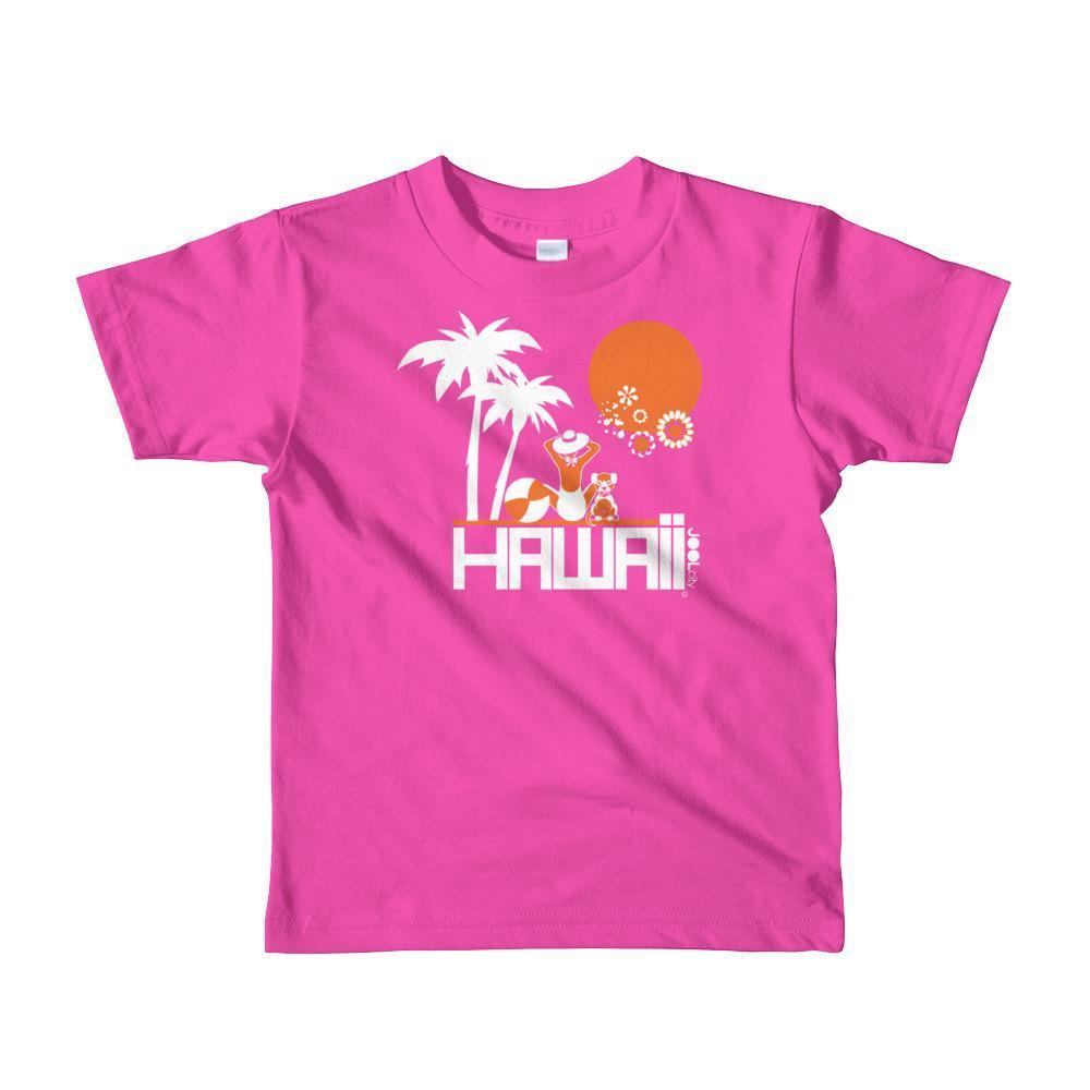 Hawaii  Beach Love  Short Sleeve Toddler T-shirt T-Shirt Fuchsia / 6yrs designed by JOOLcity