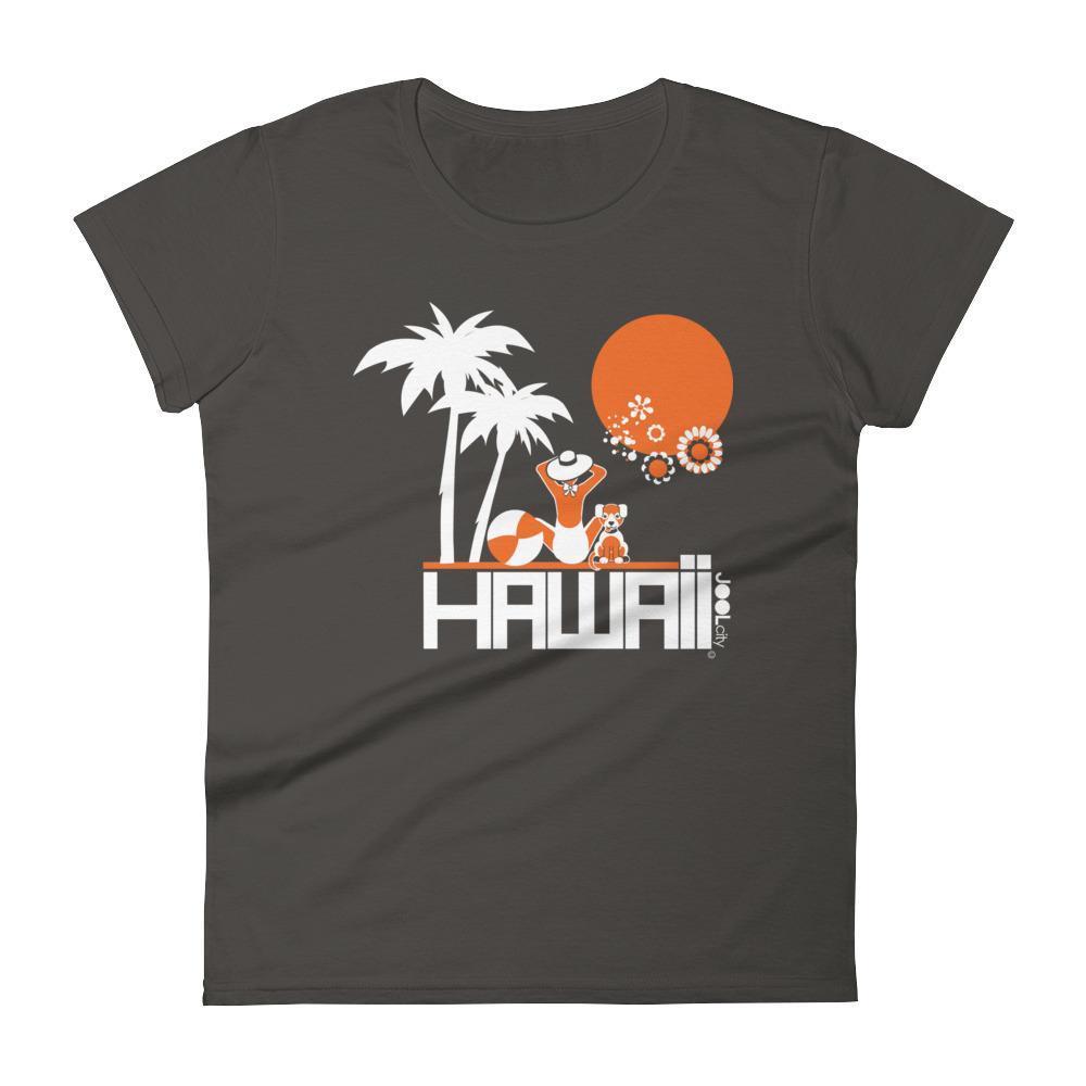 Hawaii  Beach Love  Women's   Short Sleeve T-Shirt T-Shirt Smoke / 2XL designed by JOOLcity