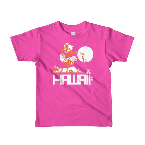 Hawaii  Hula Happy  Short Sleeve Toddler T-shirt T-Shirt Fuchsia / 6yrs designed by JOOLcity