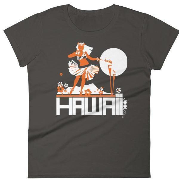 Hawaii  Hula Happy  Women's   Short Sleeve T-Shirt T-Shirt Smoke / 2XL designed by JOOLcity