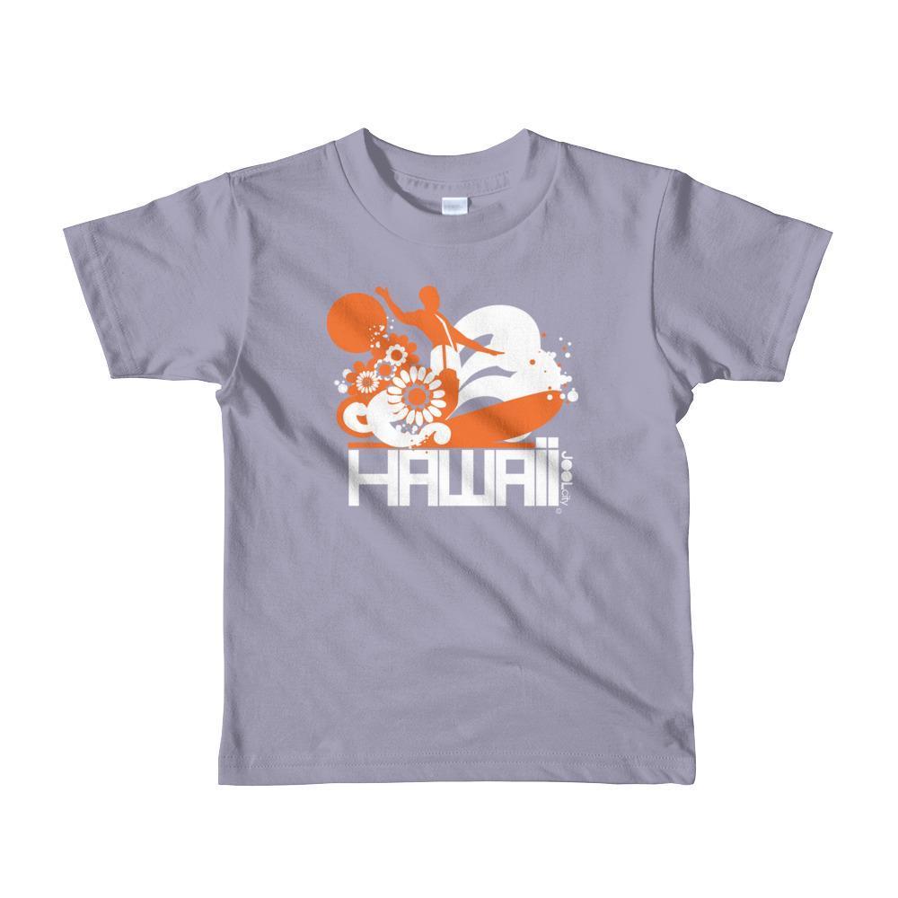Hawaii  Longboard Love  Short Sleeve Toddler T-shirt T-Shirt Slate / 6yrs designed by JOOLcity
