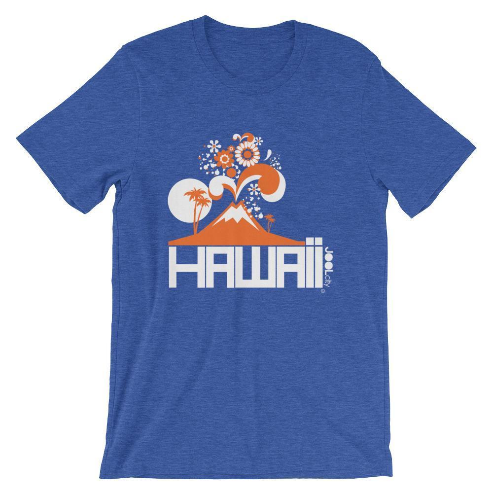 Hawaii  Mountain Eruptous  Short-Sleeve Men's  T-Shirt T-Shirt Heather True Royal / 2XL designed by JOOLcity