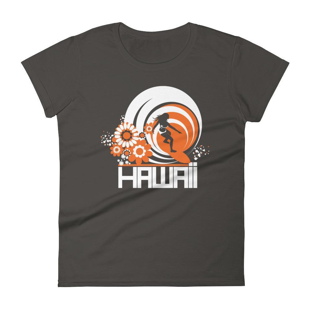 Hawaii  Ripcurl Girl  Women's   Short Sleeve T-Shirt T-Shirt Smoke / 2XL designed by JOOLcity
