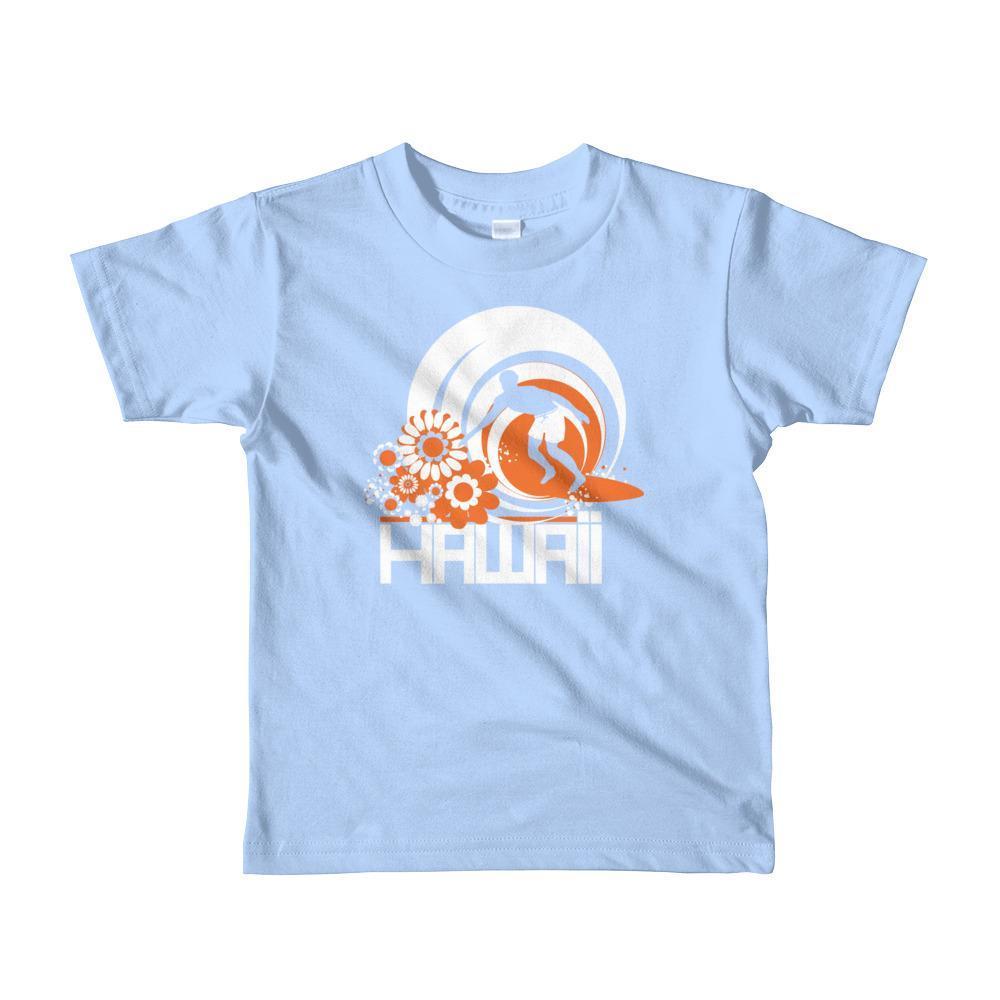 Hawaii Ripcurl Kid  Short Sleeve Toddler T-shirt T-Shirt Baby Blue / 6yrs designed by JOOLcity