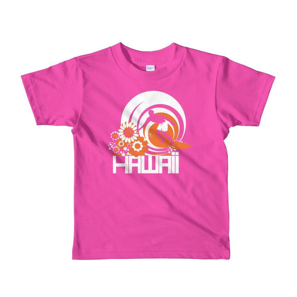 Hawaii Ripcurl Kid  Short Sleeve Toddler T-shirt T-Shirt Fuchsia / 6yrs designed by JOOLcity