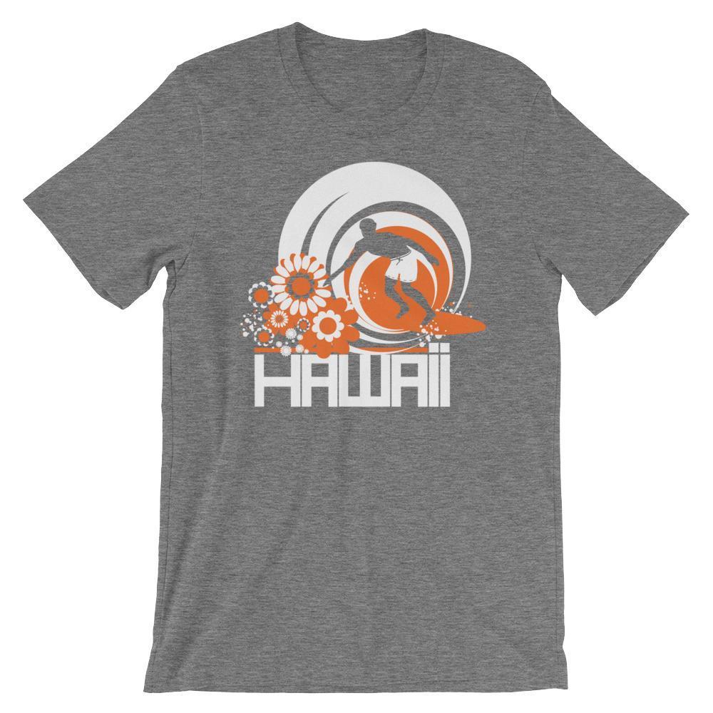 Hawaii  Ripcurl Kid  Short-Sleeve Unisex T-Shirt T-Shirt Deep Heather / 2XL designed by JOOLcity