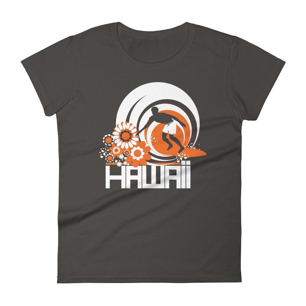 Hawaii  Ripcurl Kid  Women's   Short Sleeve T-Shirt T-Shirt Smoke / 2XL designed by JOOLcity