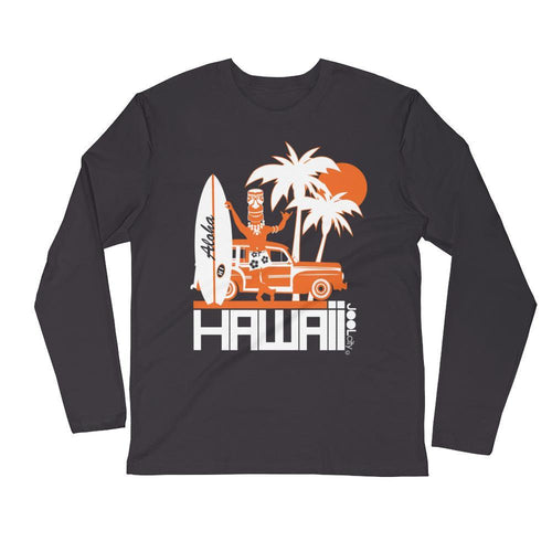 Hawaii Surfin Woody Long Sleeve Men's T-Shirt T-Shirt 2XL designed by JOOLcity