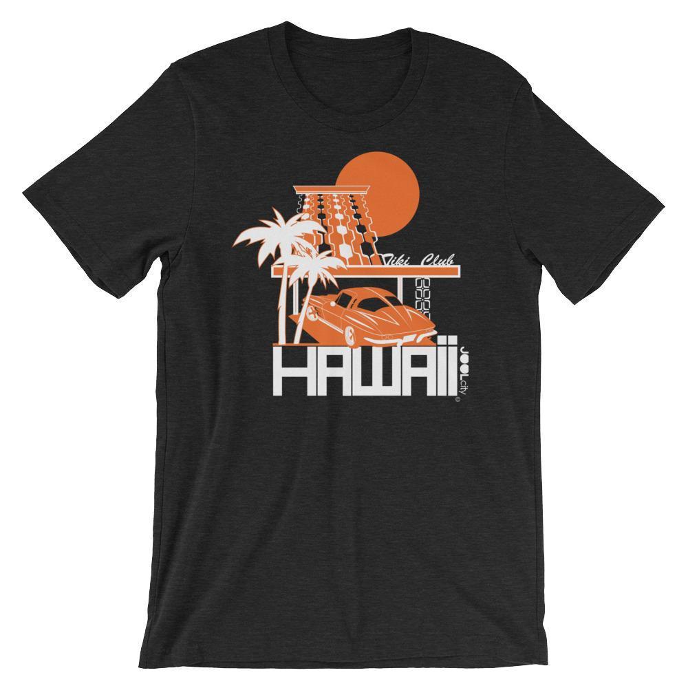 Hawaii  Tiki Club  Short-Sleeve Men's T-Shirt T-Shirt Black Heather / 2XL designed by JOOLcity