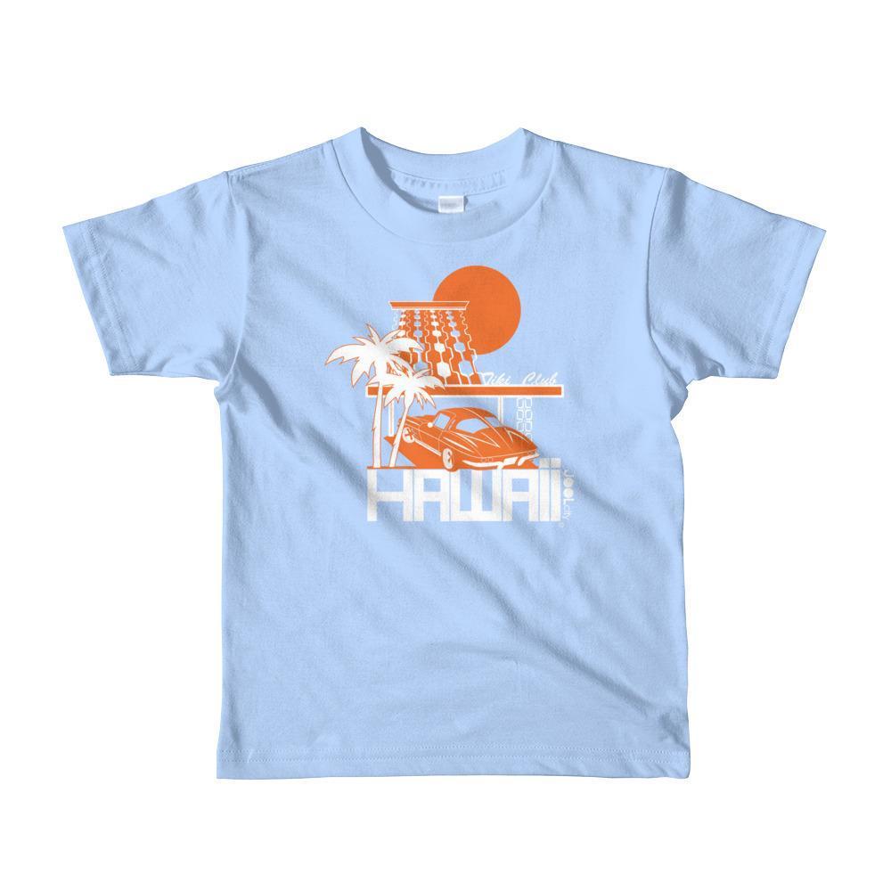 Hawaii  Tiki Club  Short Sleeve Toddler T-shirt T-Shirt Baby Blue / 6yrs designed by JOOLcity