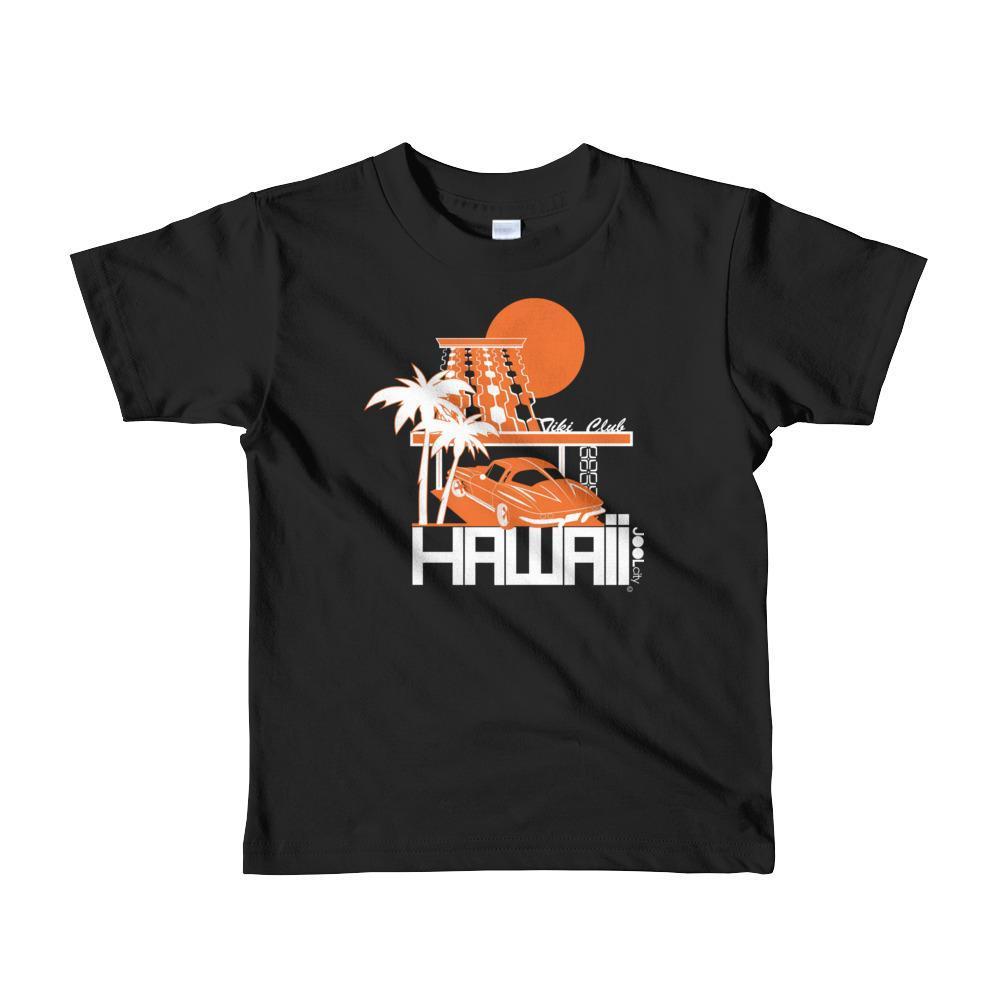 Hawaii  Tiki Club  Short Sleeve Toddler T-shirt T-Shirt Black / 6yrs designed by JOOLcity