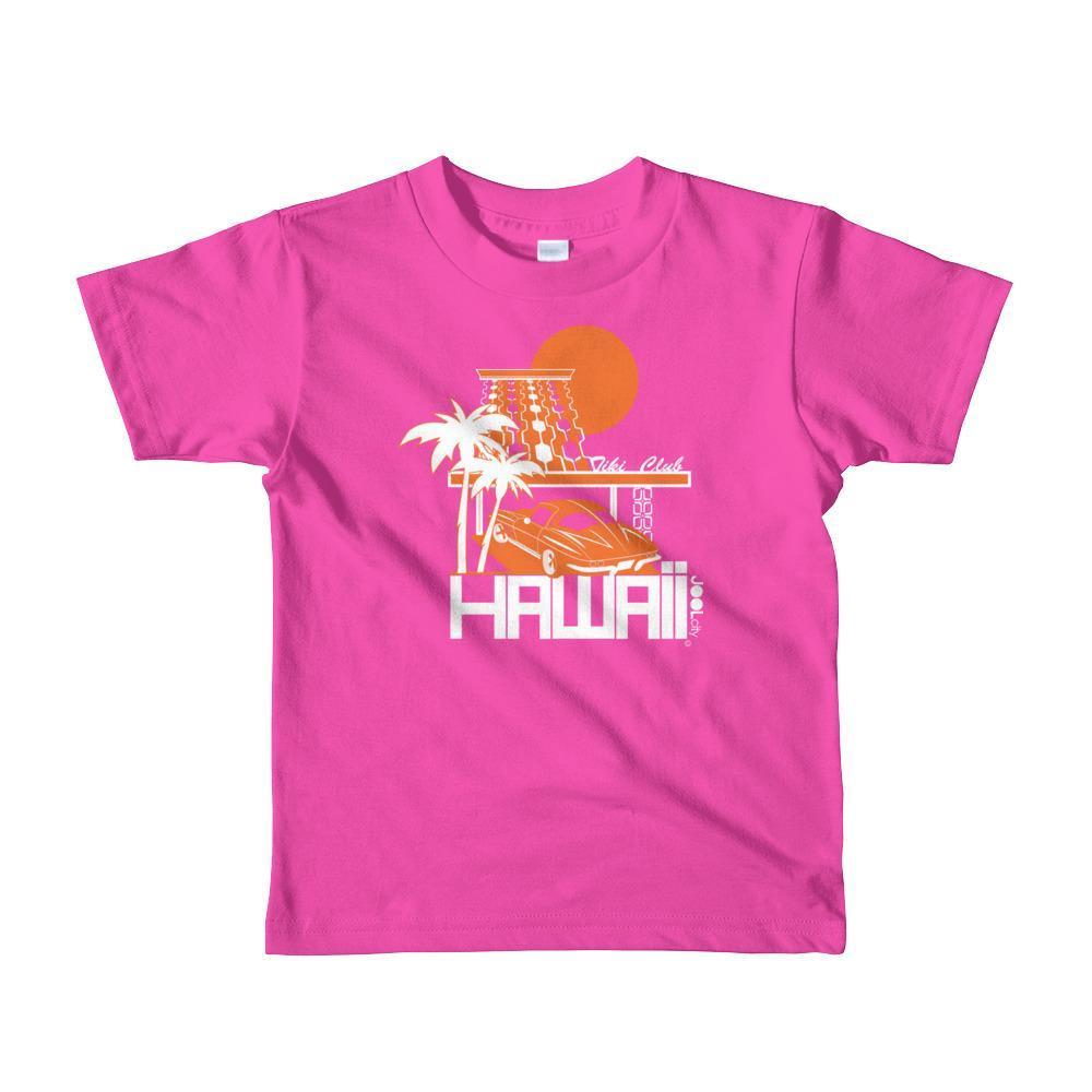 Hawaii  Tiki Club  Short Sleeve Toddler T-shirt T-Shirt Fuchsia / 6yrs designed by JOOLcity