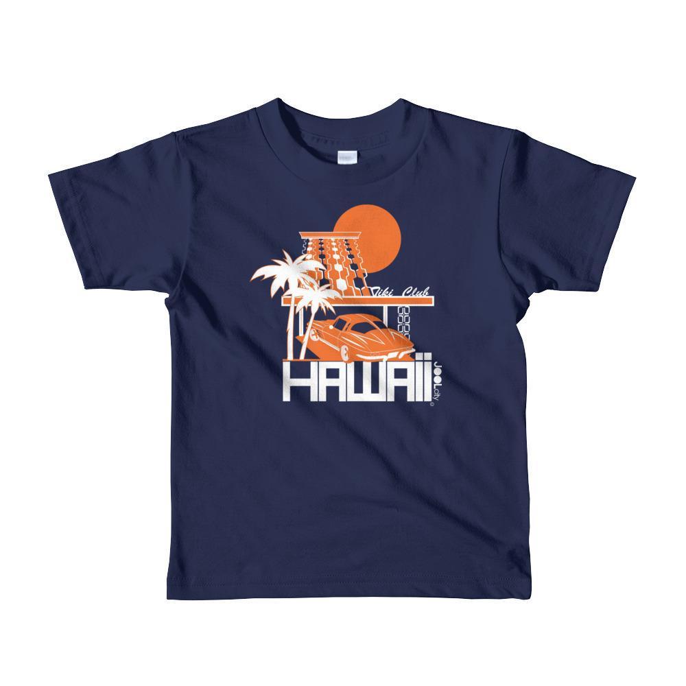 Hawaii  Tiki Club  Short Sleeve Toddler T-shirt T-Shirt Navy / 6yrs designed by JOOLcity