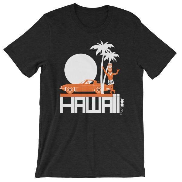 Hawaii  Tiki Guy Ride  Short-Sleeve Men's  T-Shirt T-Shirt Black Heather / 4XL designed by JOOLcity