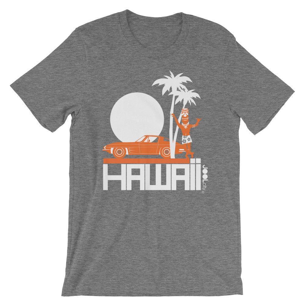 Hawaii  Tiki Guy Ride  Short-Sleeve Men's  T-Shirt T-Shirt Deep Heather / 4XL designed by JOOLcity
