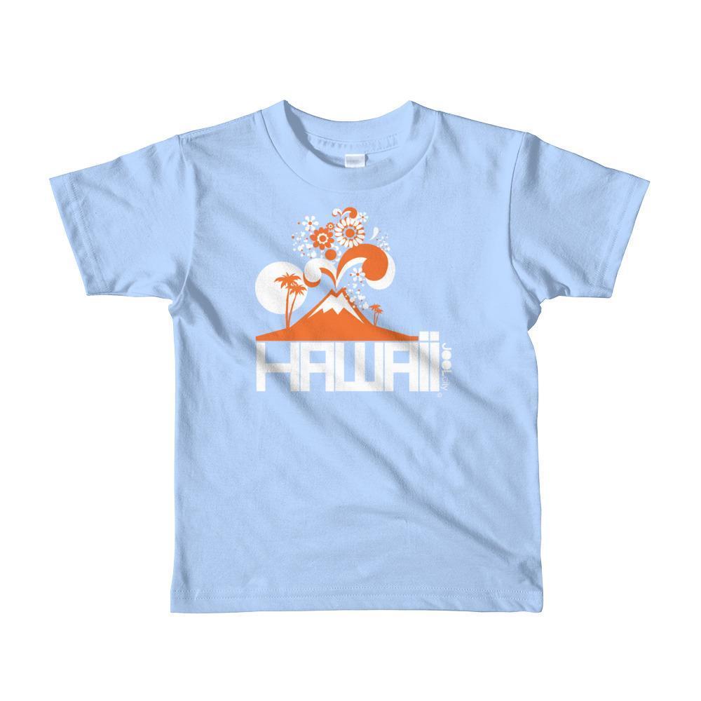 Hawaii  Volcano Eruptous  Short Sleeve Toddler T-shirt T-Shirt Baby Blue / 6yrs designed by JOOLcity