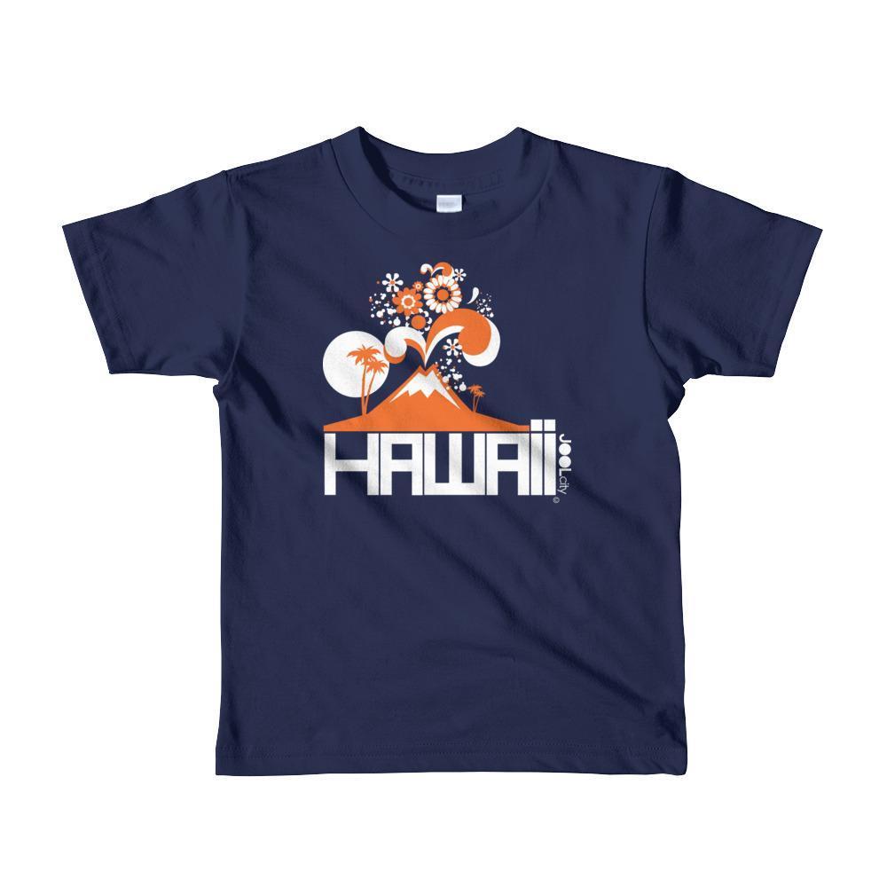 Hawaii  Volcano Eruptous  Short Sleeve Toddler T-shirt T-Shirt Navy / 6yrs designed by JOOLcity