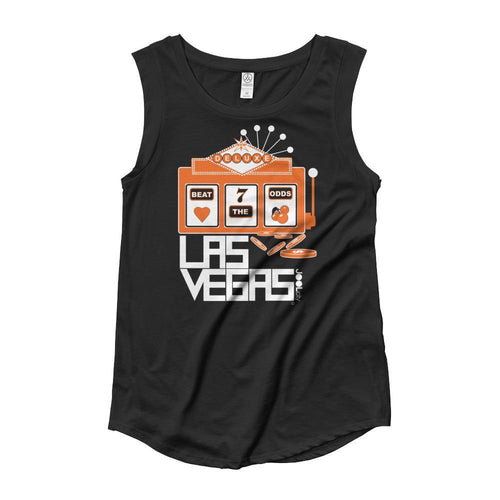 Las Vegas Beat The Odds Ladies’ Cap Sleeve Tank-Top
