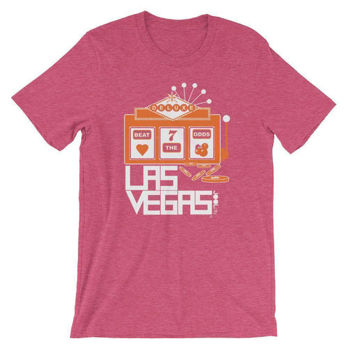 Las Vegas Beat The Odds Short-Sleeve Men's  T-Shirt T-Shirt Heather Raspberry / 2XL designed by JOOLcity