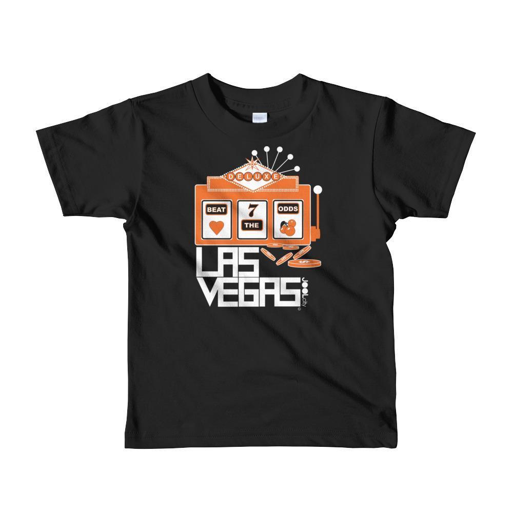 Las Vegas Beat the Odds Short Sleeve Toddler T-shirt T-Shirt Black / 6yrs designed by JOOLcity
