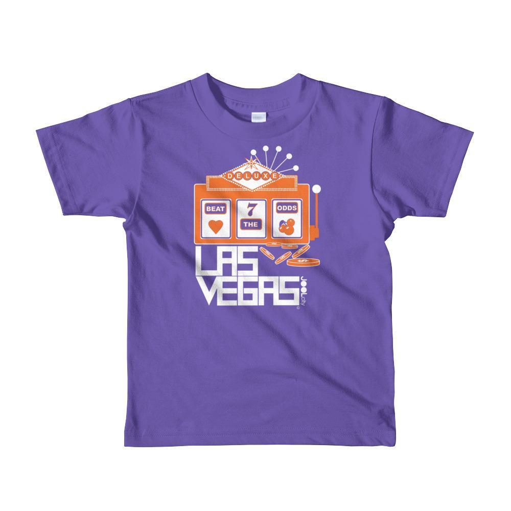 Las Vegas Beat the Odds Short Sleeve Toddler T-shirt T-Shirt Purple / 6yrs designed by JOOLcity