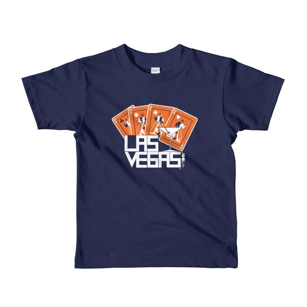 Las Vegas Card Shark Toddler Short-Sleeve T-shirt T-Shirt Navy / 6yrs designed by JOOLcity