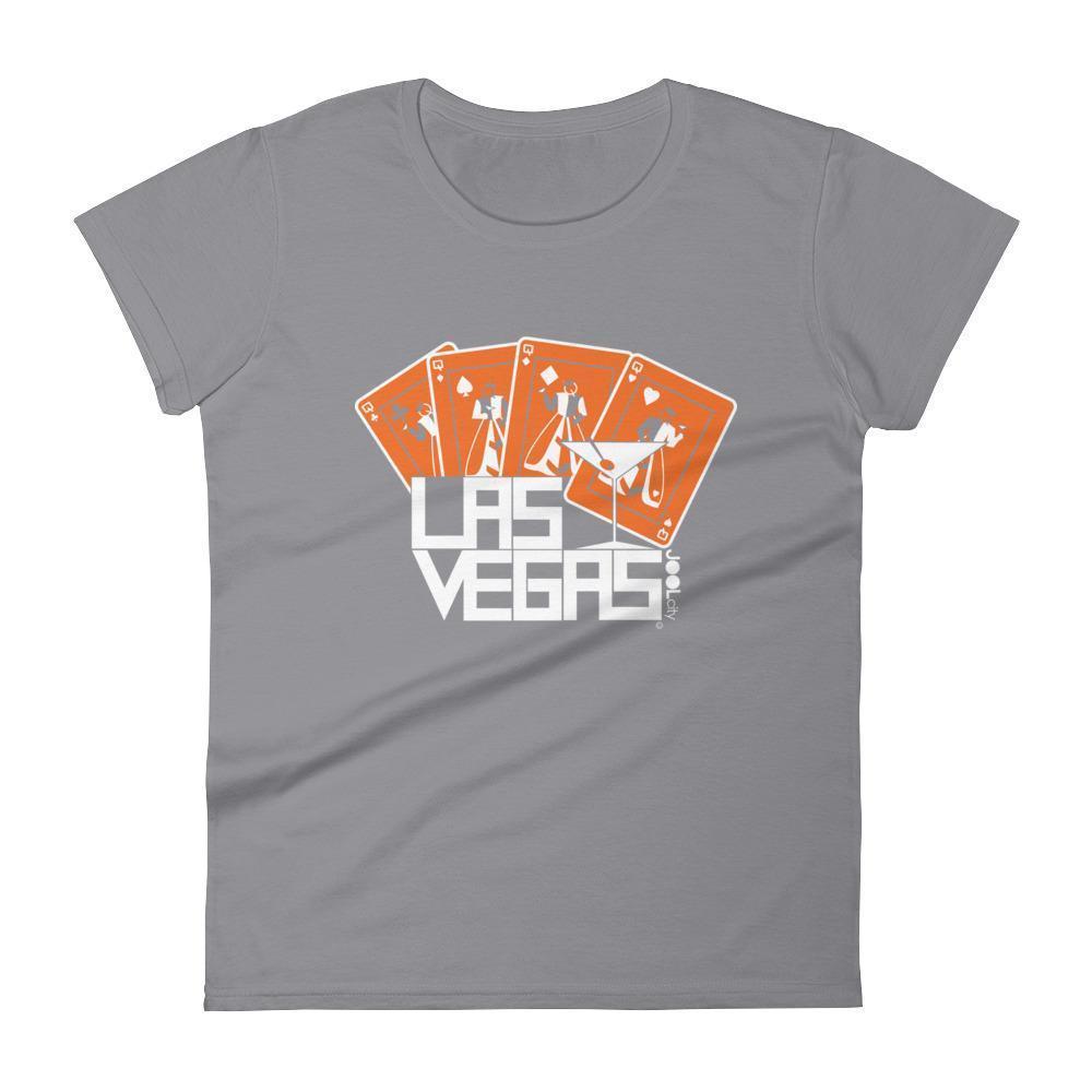 Las Vegas Card Shark Women's Short Sleeve T-shirt T-Shirt Storm Grey / 2XL designed by JOOLcity