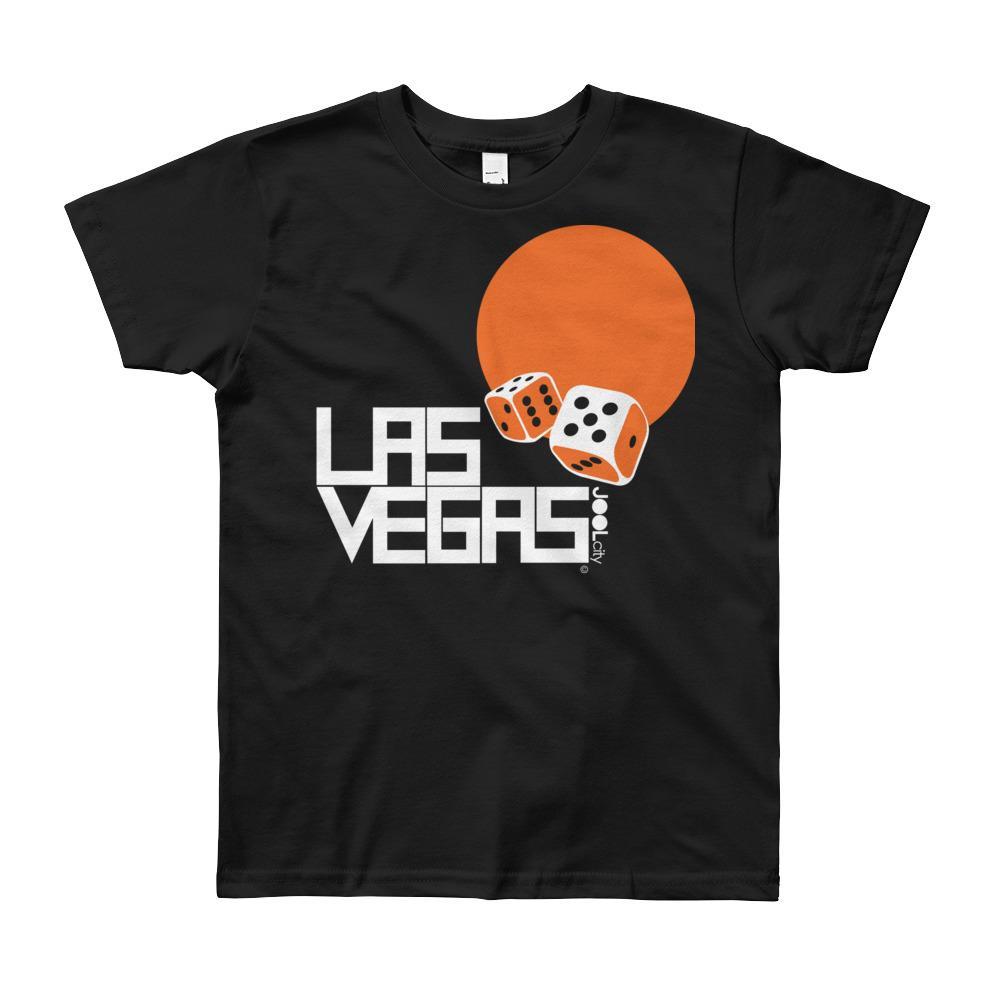 Las Vegas Dice Roll Short Sleeve Youth T-shirt T-Shirt Black / 12yrs designed by JOOLcity