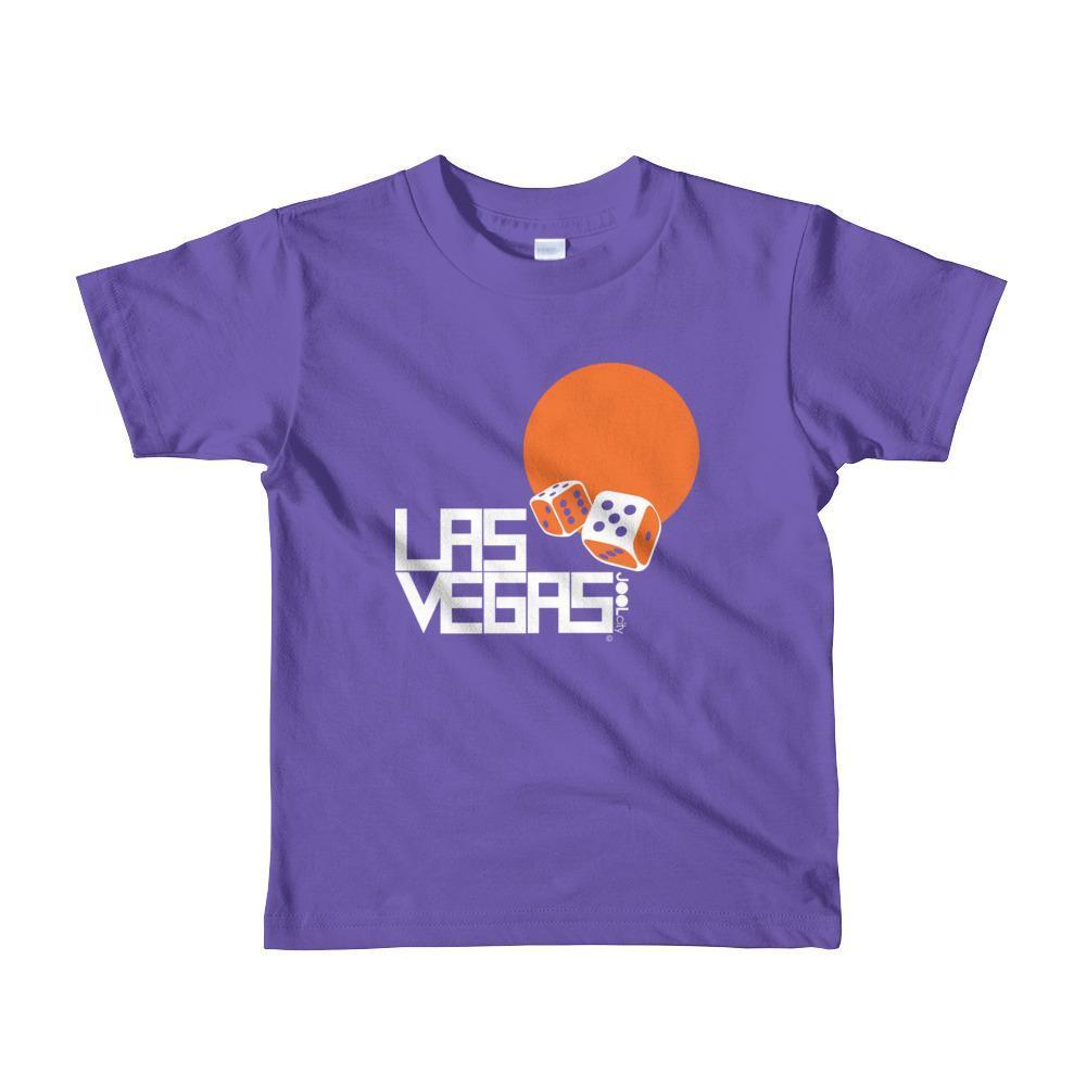 Las Vegas Dice Roll Toddler Short-Sleeve T-shirt T-Shirt Purple / 6yrs designed by JOOLcity