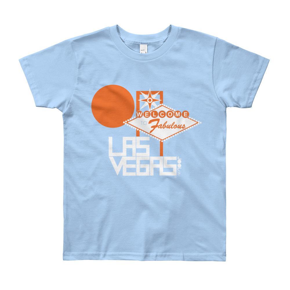 Las Vegas Fabulous Short Sleeve Youth T-shirt T-Shirt Baby Blue / 12yrs designed by JOOLcity