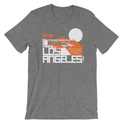 Los Angeles  Cliff House  Short-Sleeve Men's T-Shirt T-Shirt Deep Heather / 2XL designed by JOOLcity