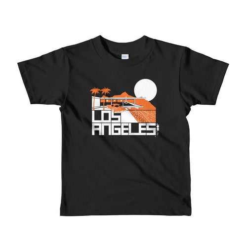 Los Angeles Cliff House Toddler Short-Sleeve T-Shirt T-Shirt Black / 6yrs designed by JOOLcity