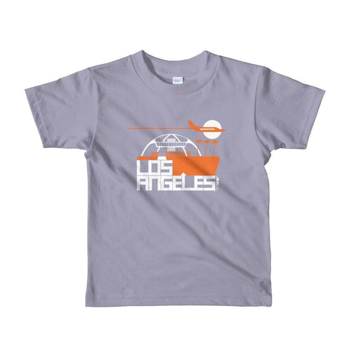 Los Angeles Flight Time Toddler Short-Sleeve T-Shirt T-Shirt Slate / 6yrs designed by JOOLcity