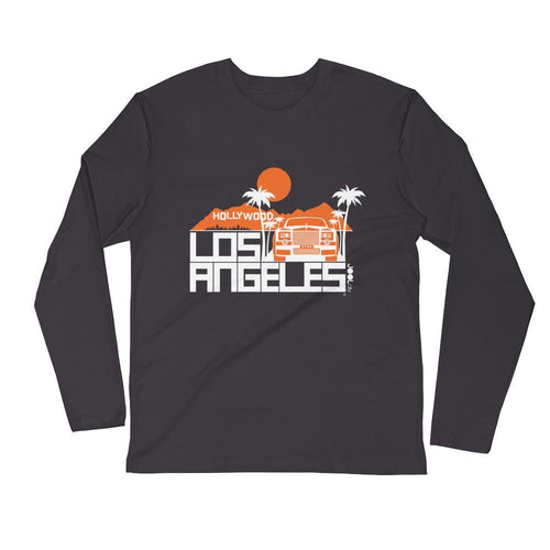 Los Angeles Hollywood Star Long Sleeve Men's T-Shirt T-Shirt 2XL designed by JOOLcity