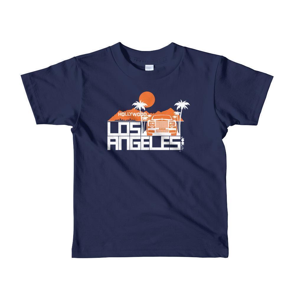Los Angeles Hollywood Star Toddler Short-Sleeve T-Shirt T-Shirt Navy / 6yrs designed by JOOLcity