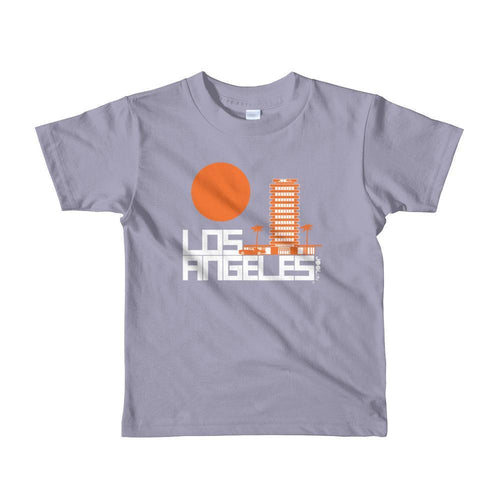 Los Angeles JOOLcity Tower Toddler Short-Sleeve T-Shirt T-Shirt Slate / 6yrs designed by JOOLcity