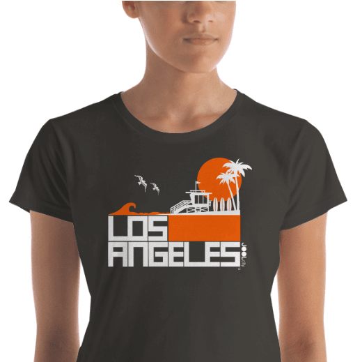 Los Angeles  Lifeguard Love  Women's  Short Sleeve T-Shirt T-Shirt  designed by JOOLcity
