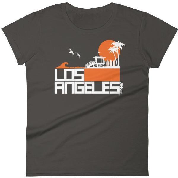 Los Angeles  Lifeguard Love  Women's  Short Sleeve T-Shirt T-Shirt Smoke / 2XL designed by JOOLcity